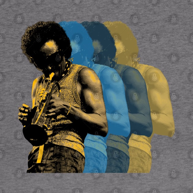 Vintage Miles Davis Rainbow by Jina Botak